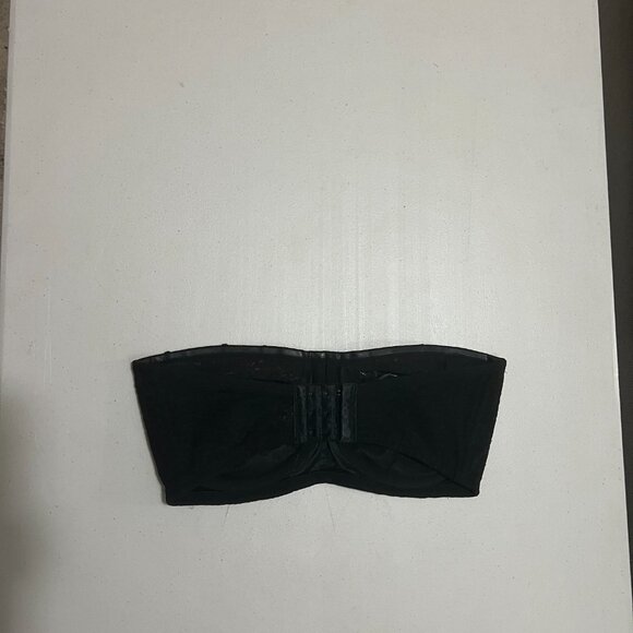 Wacoal HALO LACE Strapless Bra 34ddd black without straps - Picture 3 of 3